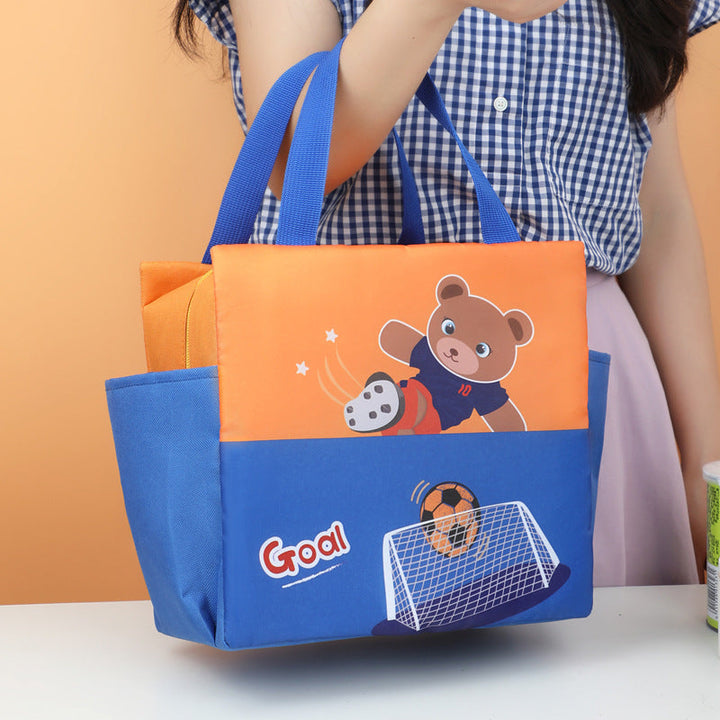 Cooler bag with playful cat motif Kalsten