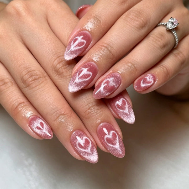 Artificial nails with modern night motif Kalsten