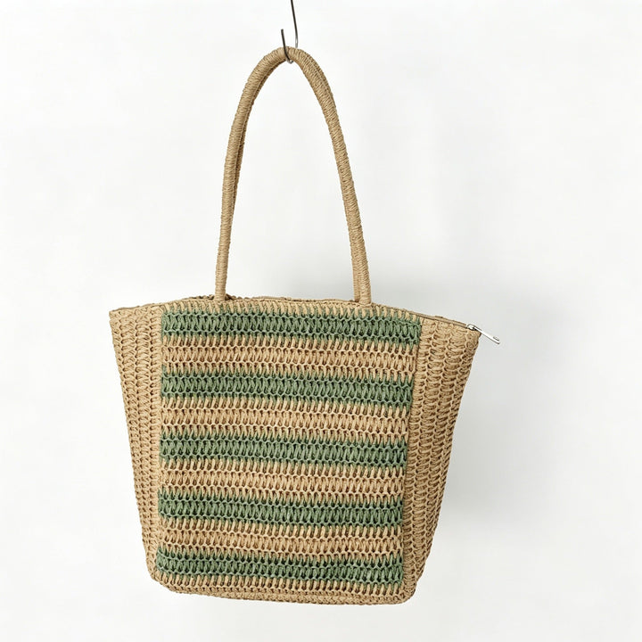 Designer bag with graphic striped pattern Kalsten