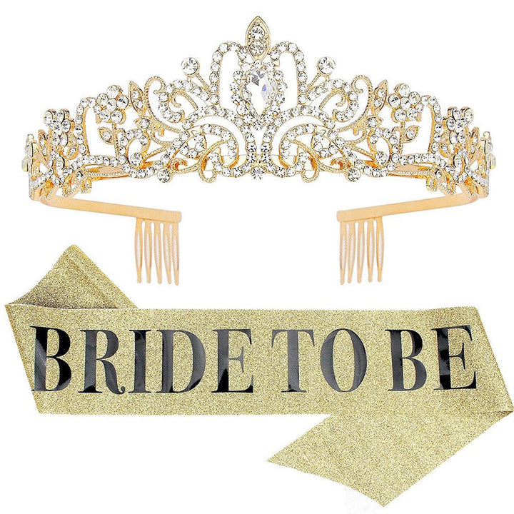 Ladies Crystal Embellished Bridal Tiara Kalsten