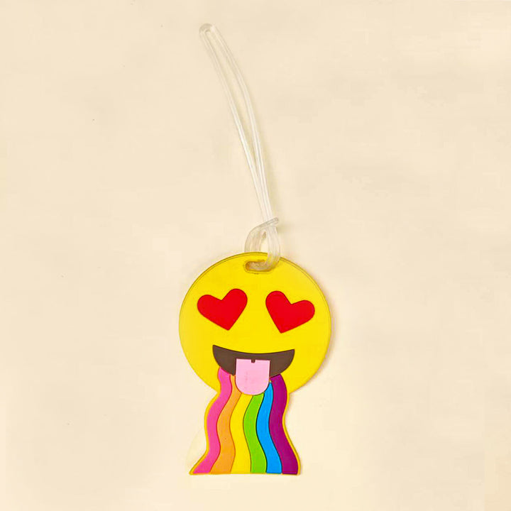 Unisex Emoji-Inspired Luggage Tag Kalsten