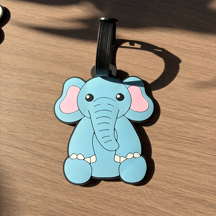 Cow-Themed Travel Luggage Tag Kalsten