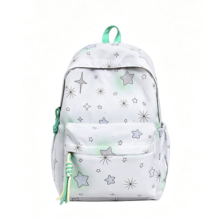 Starry Print Backpack Kalsten
