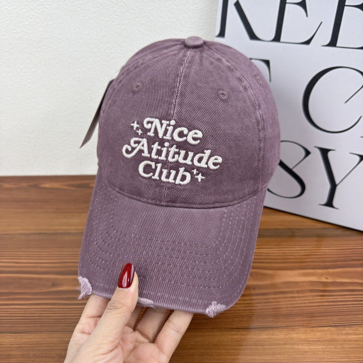 Men's Distressed Cotton Baseball Cap Kalsten 1784270476