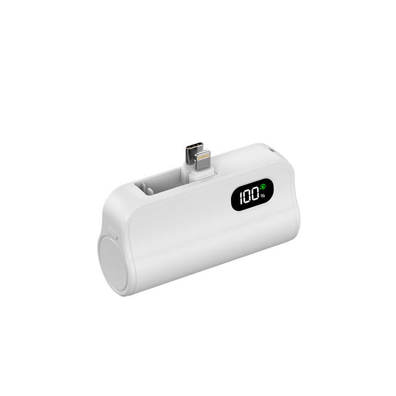 Portable power bank with integrated charging port and digital charging station Kalsten