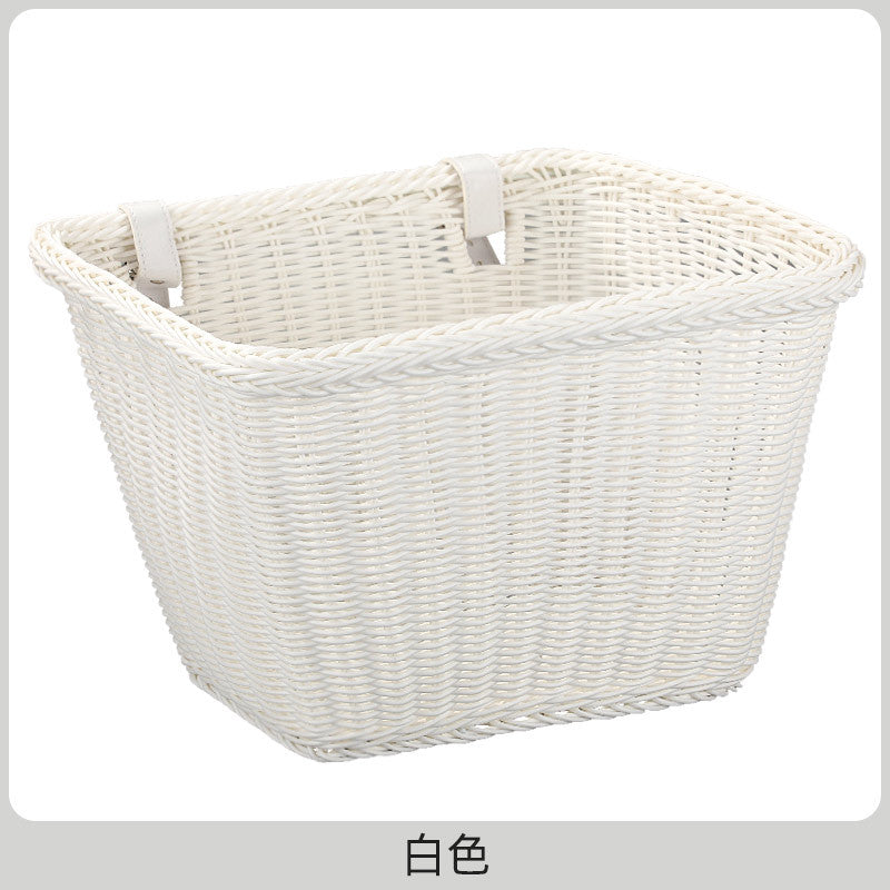 Ladies Braided Storage Basket with Two Carry Handles Kalsten