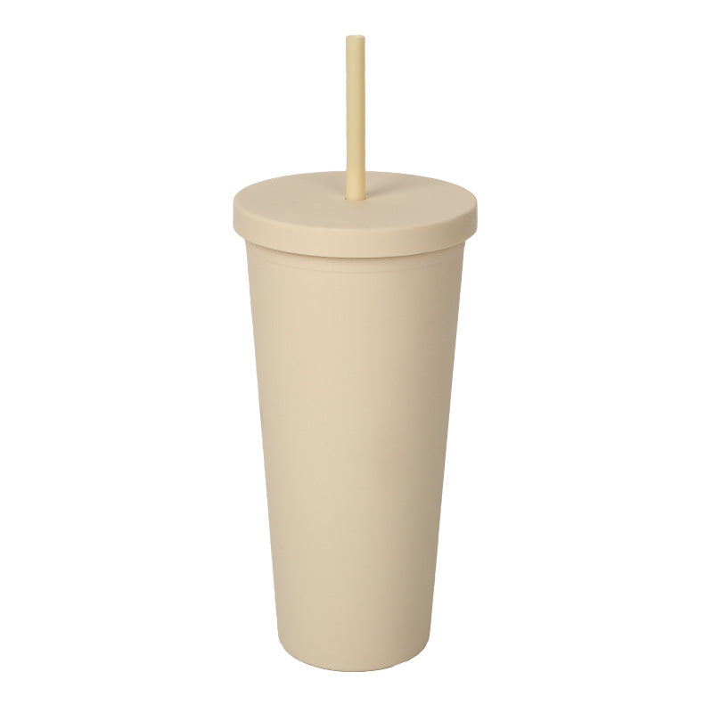 Unisex silicone drinking cup with leak-proof lid Kalsten
