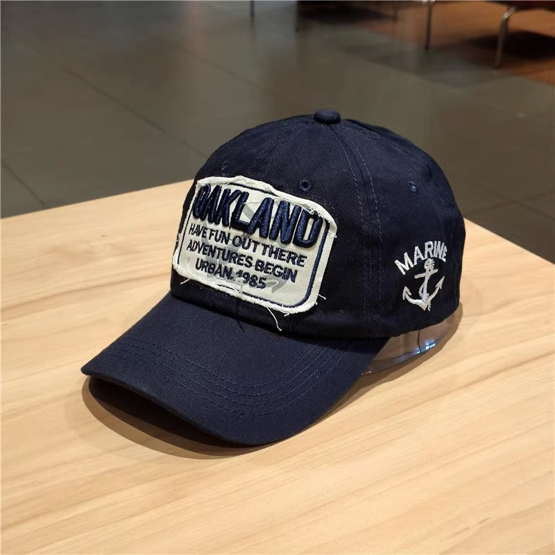 Women's Vintage-Inspired Embroidered Cap Kalsten