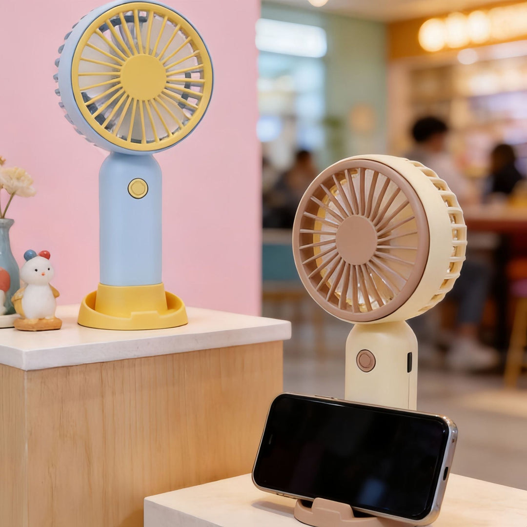 Women Portable USB Hand Fan with Flexibility Kalsten