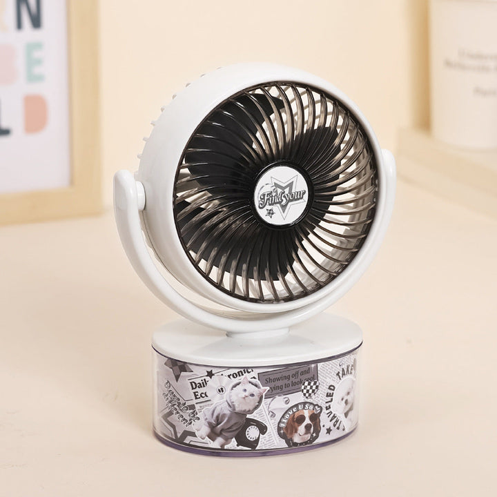 Ladies compact handheld fan with cute animal design Kalsten