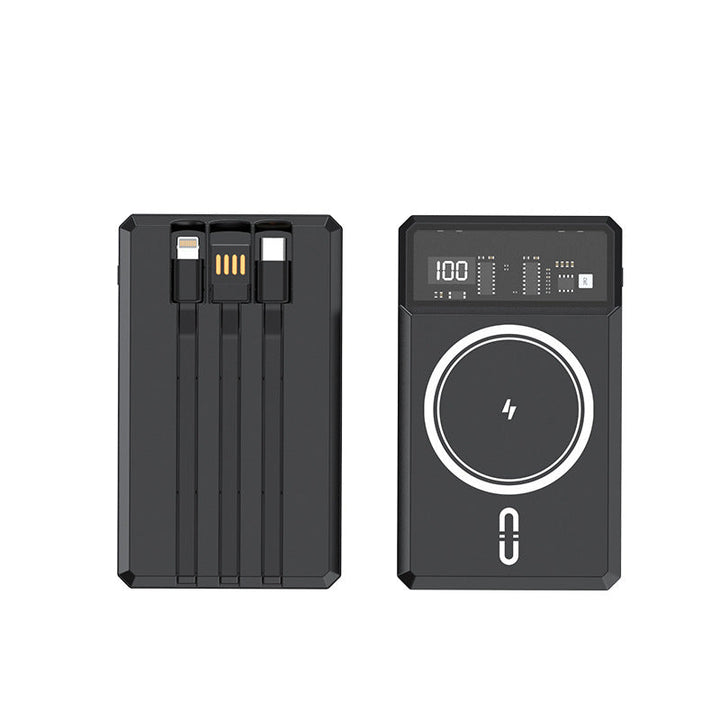 Power bank with integrated light and fast charging functions Kalsten