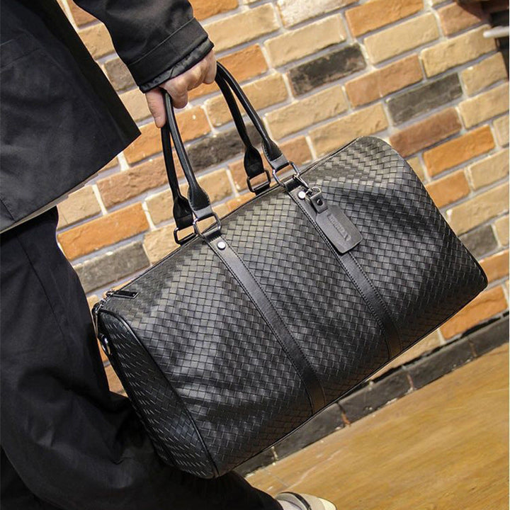 Stylish and Spacious Travel Bag in Elegant Woven Design Kalsten