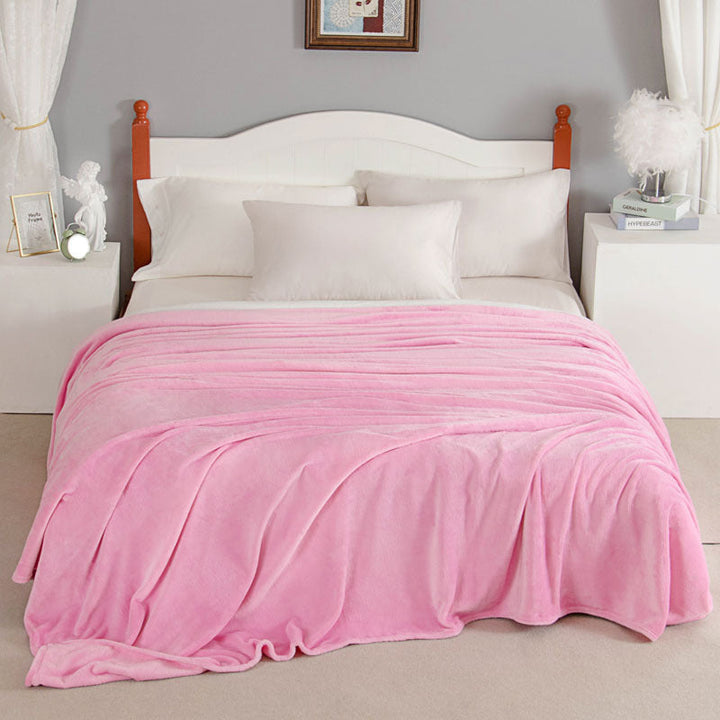 Plush Fleece Throw Blanket Kalsten