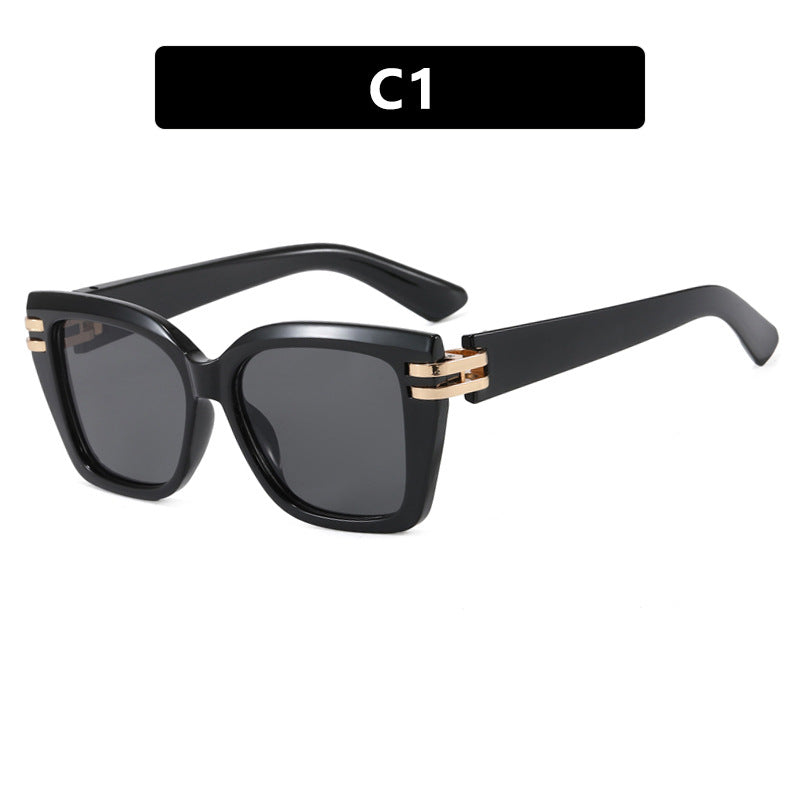 Women stylish oversized sunglasses with luxurious details Kalsten