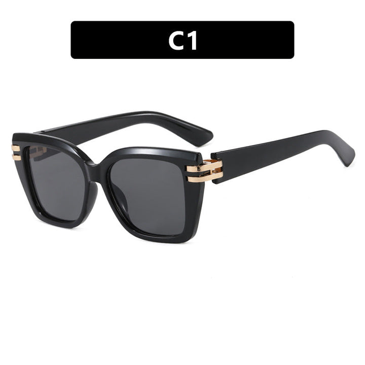 Women stylish oversized sunglasses with luxurious details Kalsten
