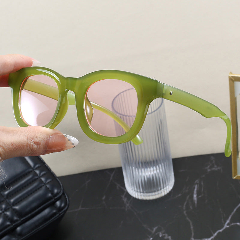 Women's sunglasses in modern, square design Kalsten