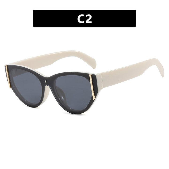 Women's trendy sunglasses with elegant cat-eye design and high-quality frame Kalsten