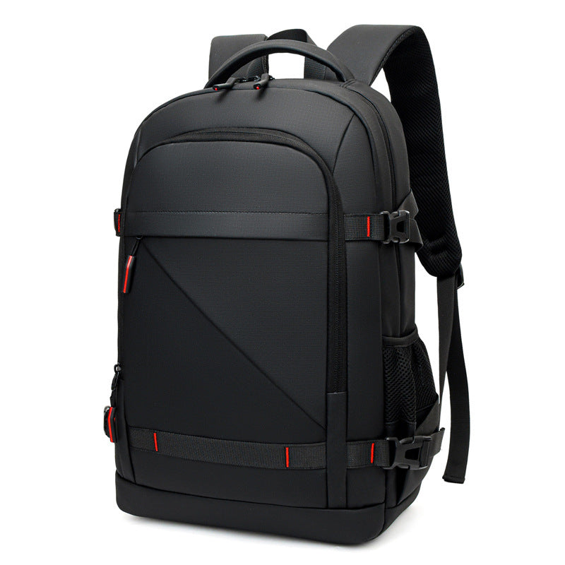 Backpack with ergonomic carrying system and multifunctional compartments Kalsten