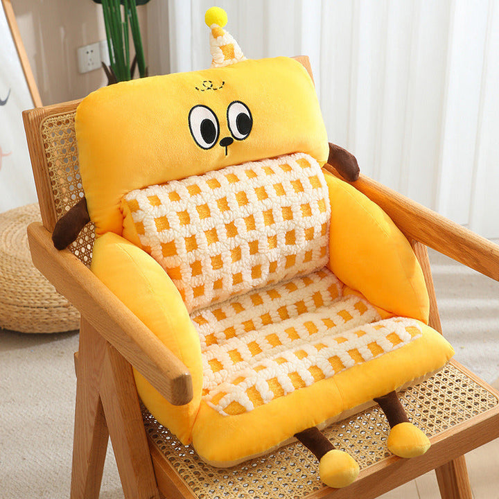 Cuddle pillow with playful face Kalsten