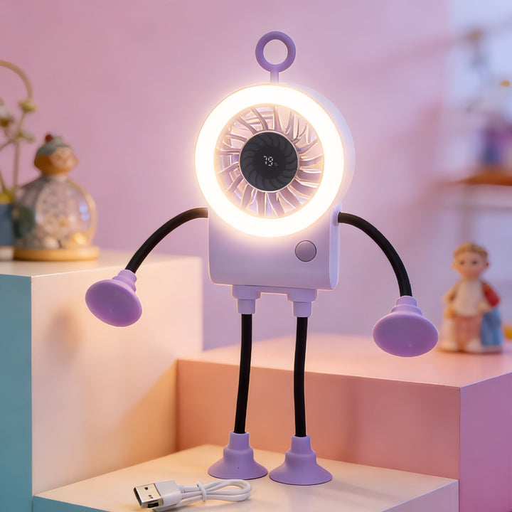 Unisex Creative Fan with integrated LED lighting Kalsten