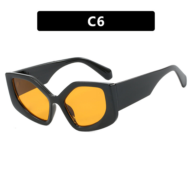 Women's striking sunglasses with oversized design and stylish gradient Kalsten