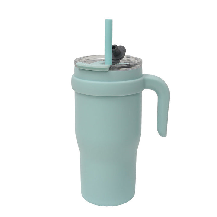 Unisex drinking cup with straw Kalsten
