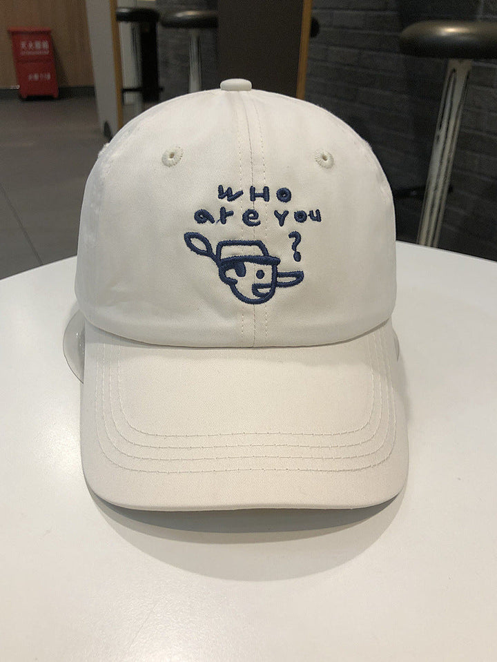 Men's Embroidered Character Casual Cap Kalsten