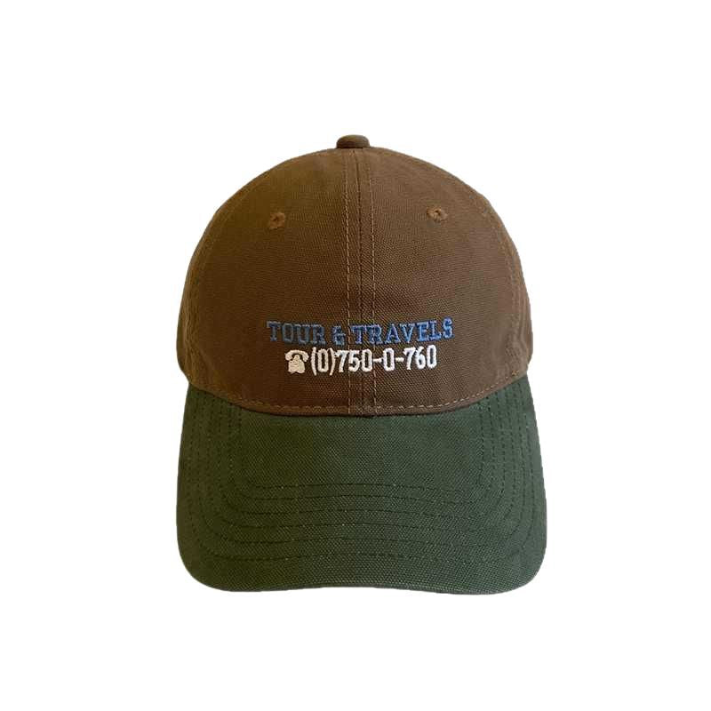 Men's Casual Travel-Themed Baseball Cap Kalsten