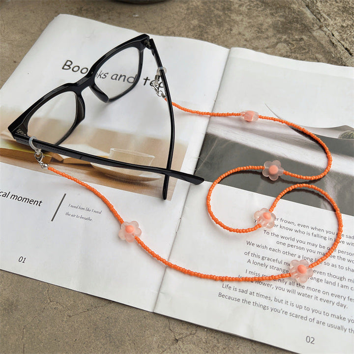 Floral Beaded Eyewear Chain Kalsten
