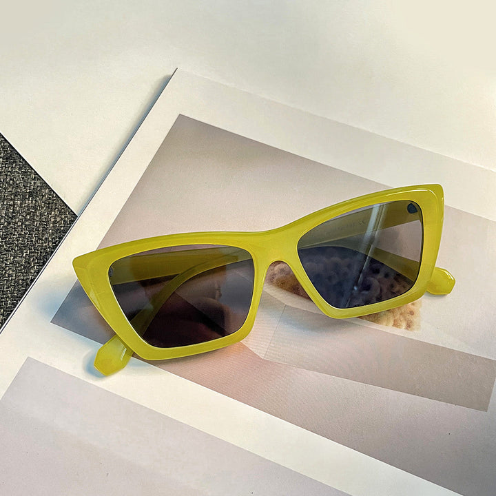 Women geometric sunglasses with stylish plastic frame Kalsten