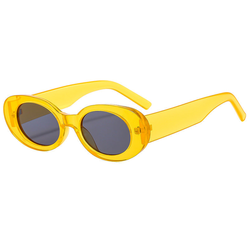Ladies' stylish sunglasses with unique oval frame Kalsten