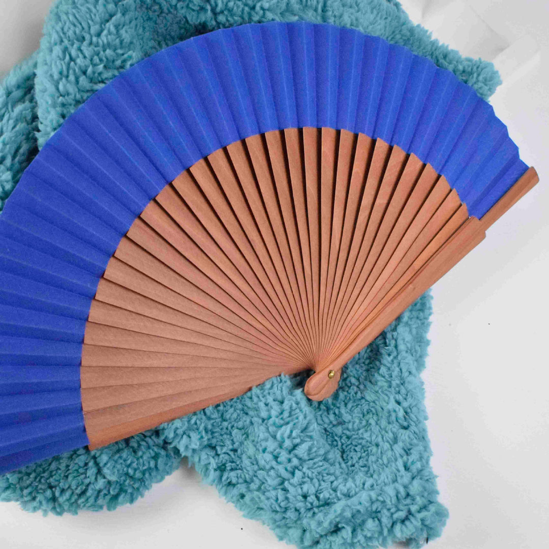 Ladies elegant hand fan made of eco-friendly paper Kalsten