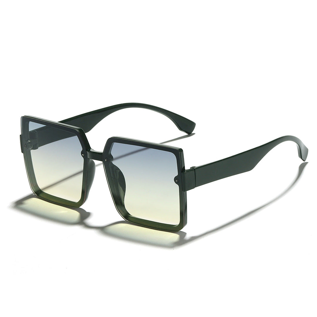 Women's square sunglasses with retro-inspired design and soft lenses Kalsten