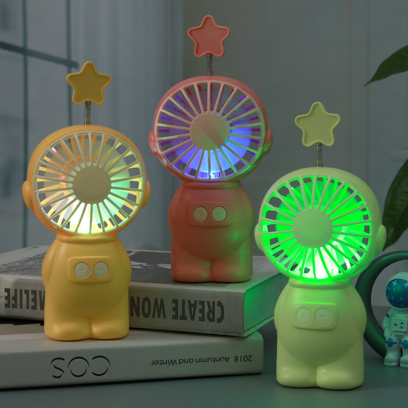 Unisex Creative portable fan in cute figure design Kalsten
