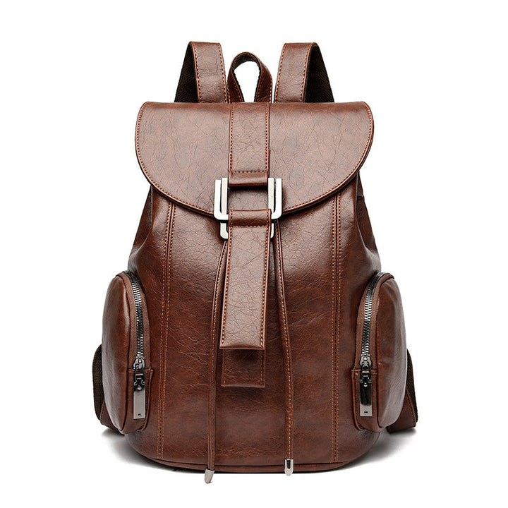 Retro Chic Vegan Leather Backpack Kalsten
