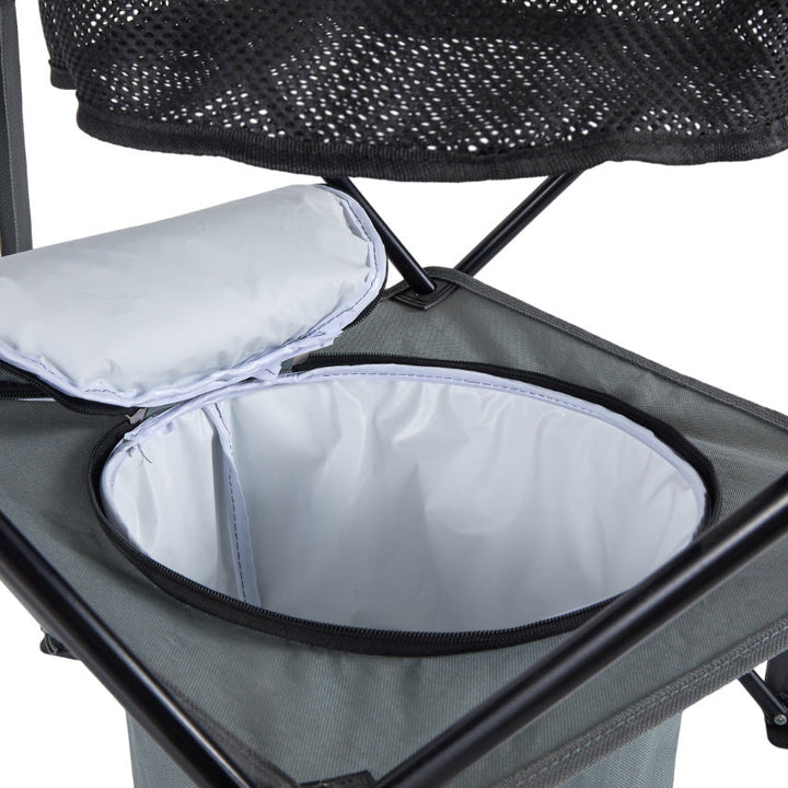 Folding table with cup holders Kalsten
