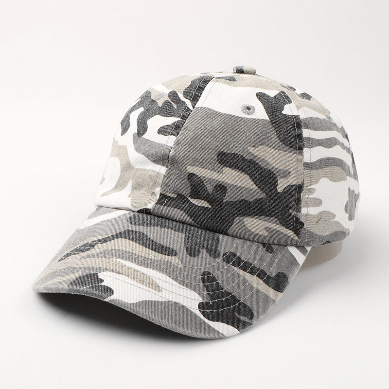 Unisex Camo Print Adjustable Baseball Cap Kalsten