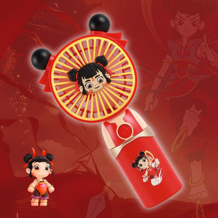 Ladies portable handheld fan with character design Kalsten