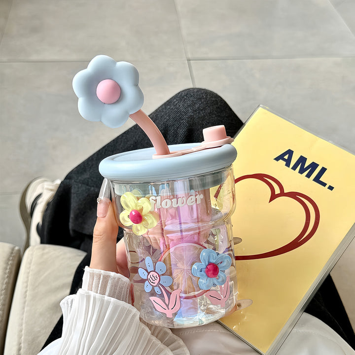 Ladies Flower Motif Drinking Cup Kalsten