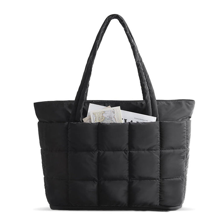 Padded tote bag with comfortable interior organizer Kalsten