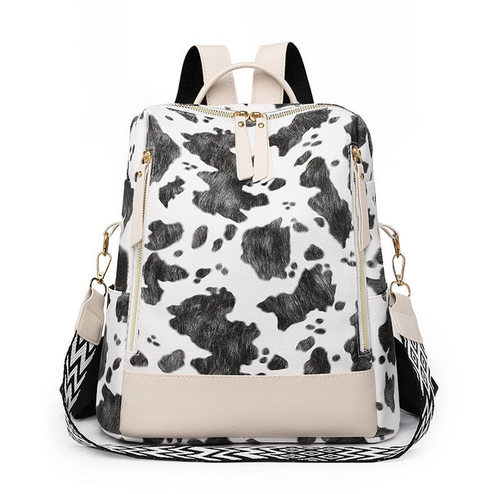Fashionable Cow Print Backpack Kalsten