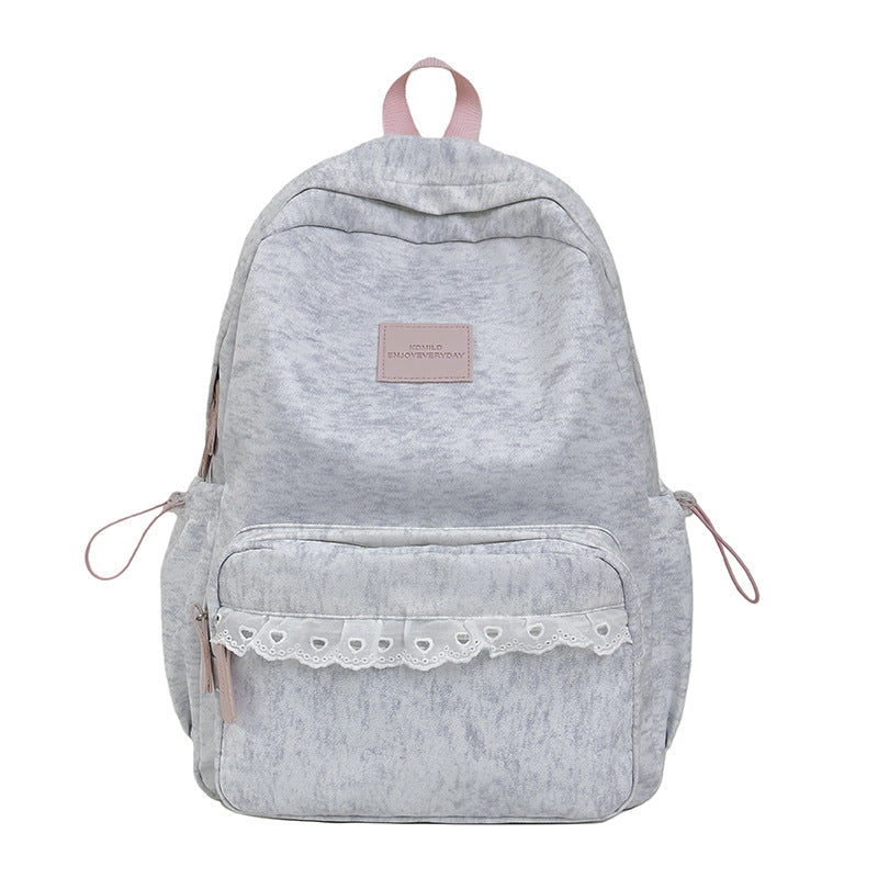 Chic Multi-Pocket School Backpack Kalsten