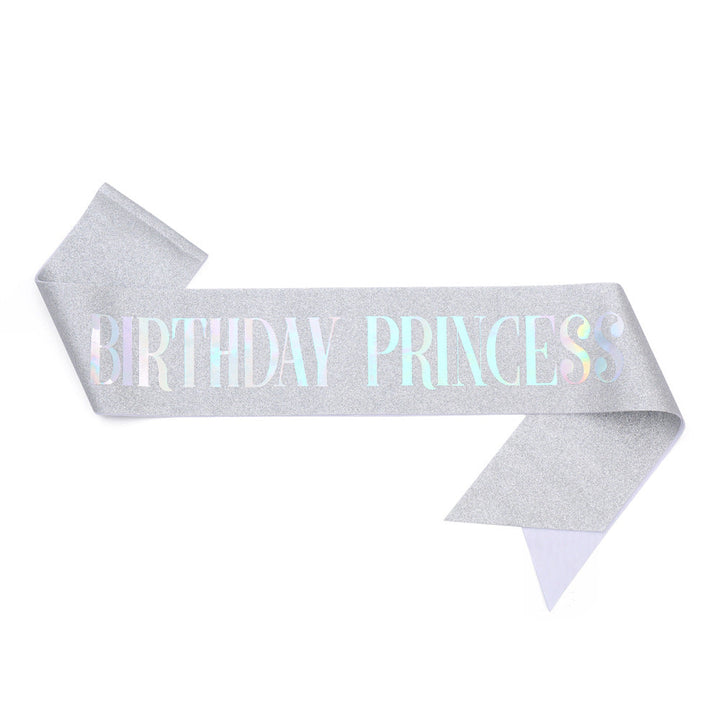 Women's Birthday Sash with Glitter Design Kalsten