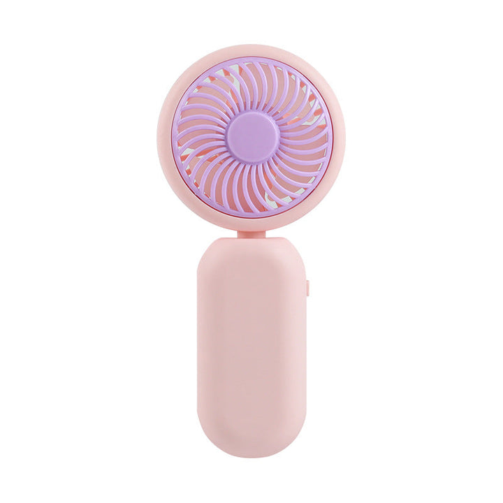 Ladies portable handheld fan with ergonomic design and USB connection Kalsten