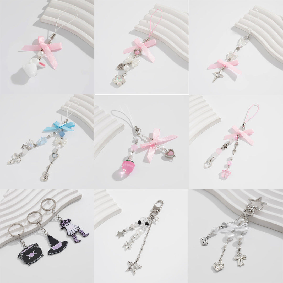 Playful keychains with charms Kalsten