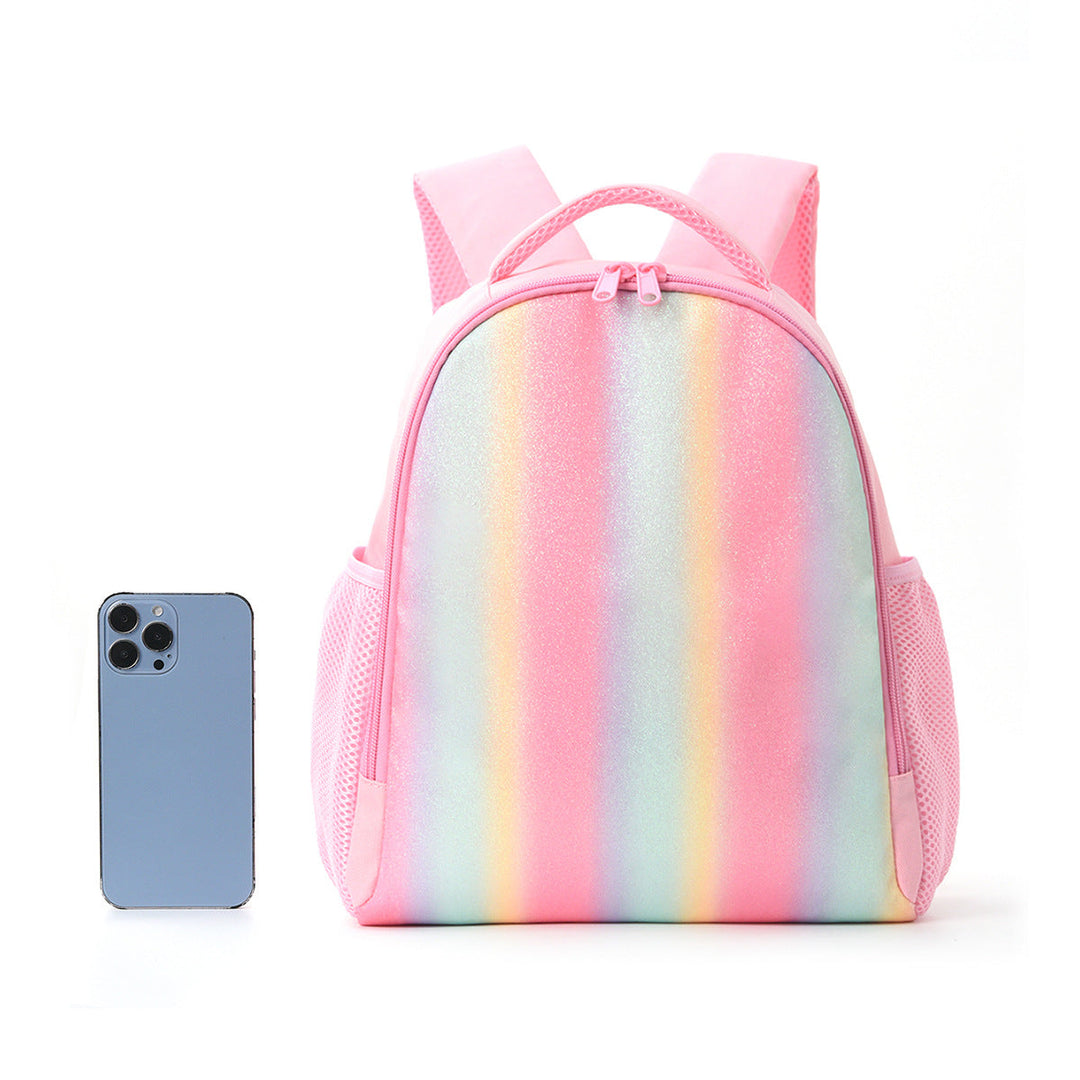 Glittering backpack with rainbow design Kalsten