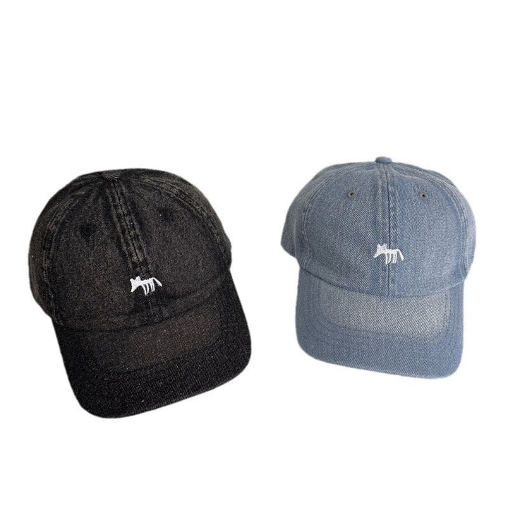 Men's Casual Graphic Denim Baseball Cap Kalsten
