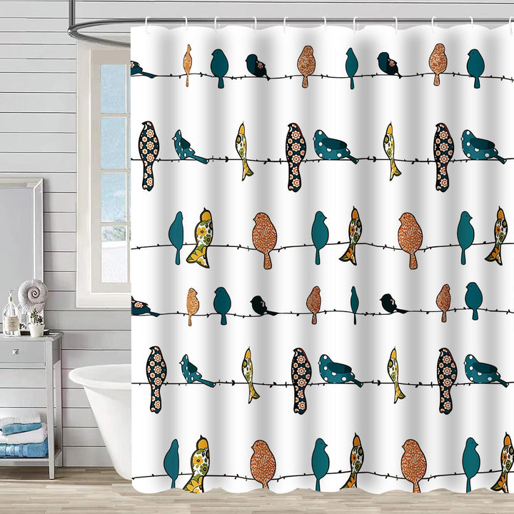 Nature-Inspired Shower Curtain Kalsten