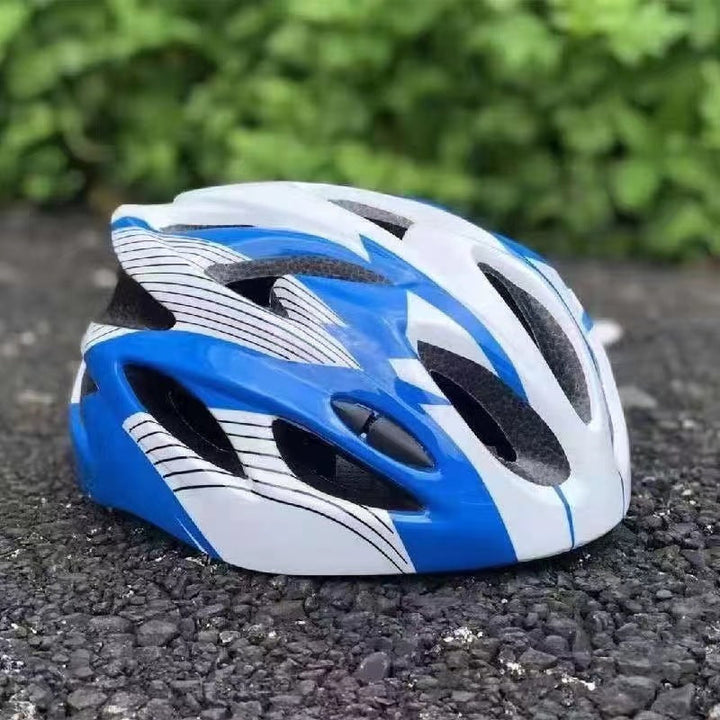 streamlined high-ventilation cycling helmet with micro-adjust retention and impact-absorbing liner Kalsten