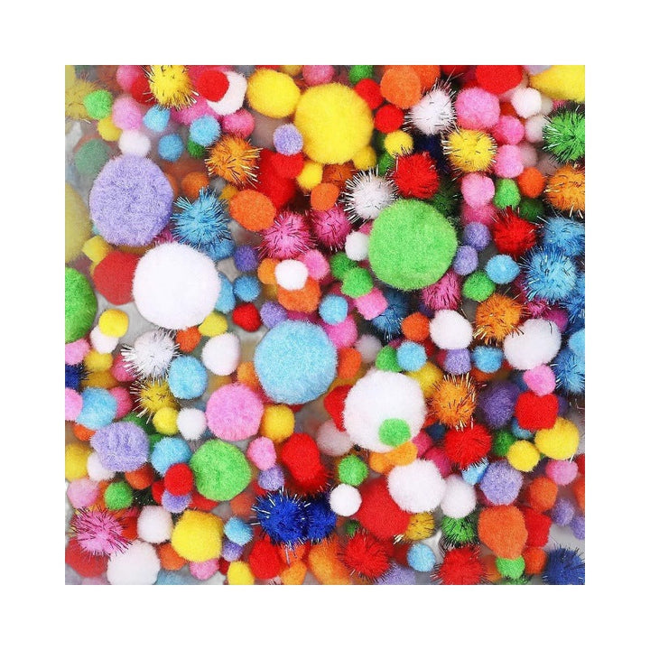 Unisex colorful craft pompons Kalsten